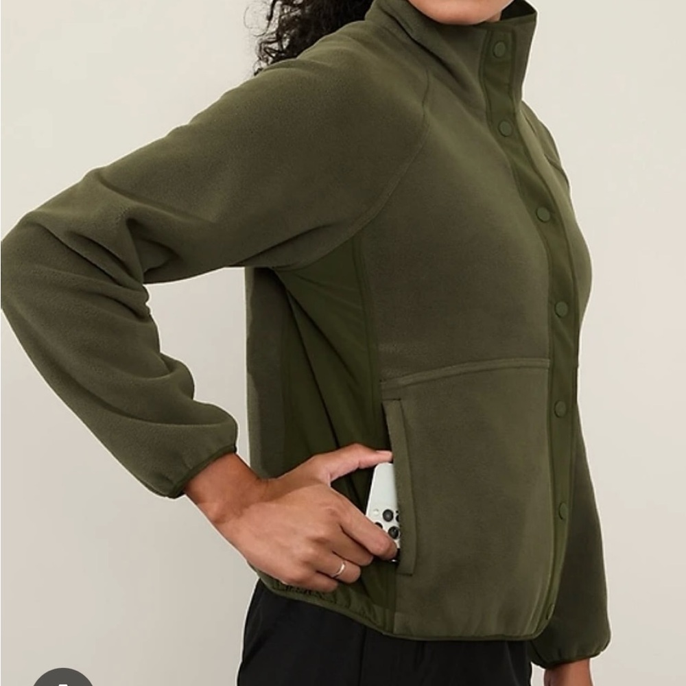 SEE PICTURES Athleta Overlook Microfleece Jacket